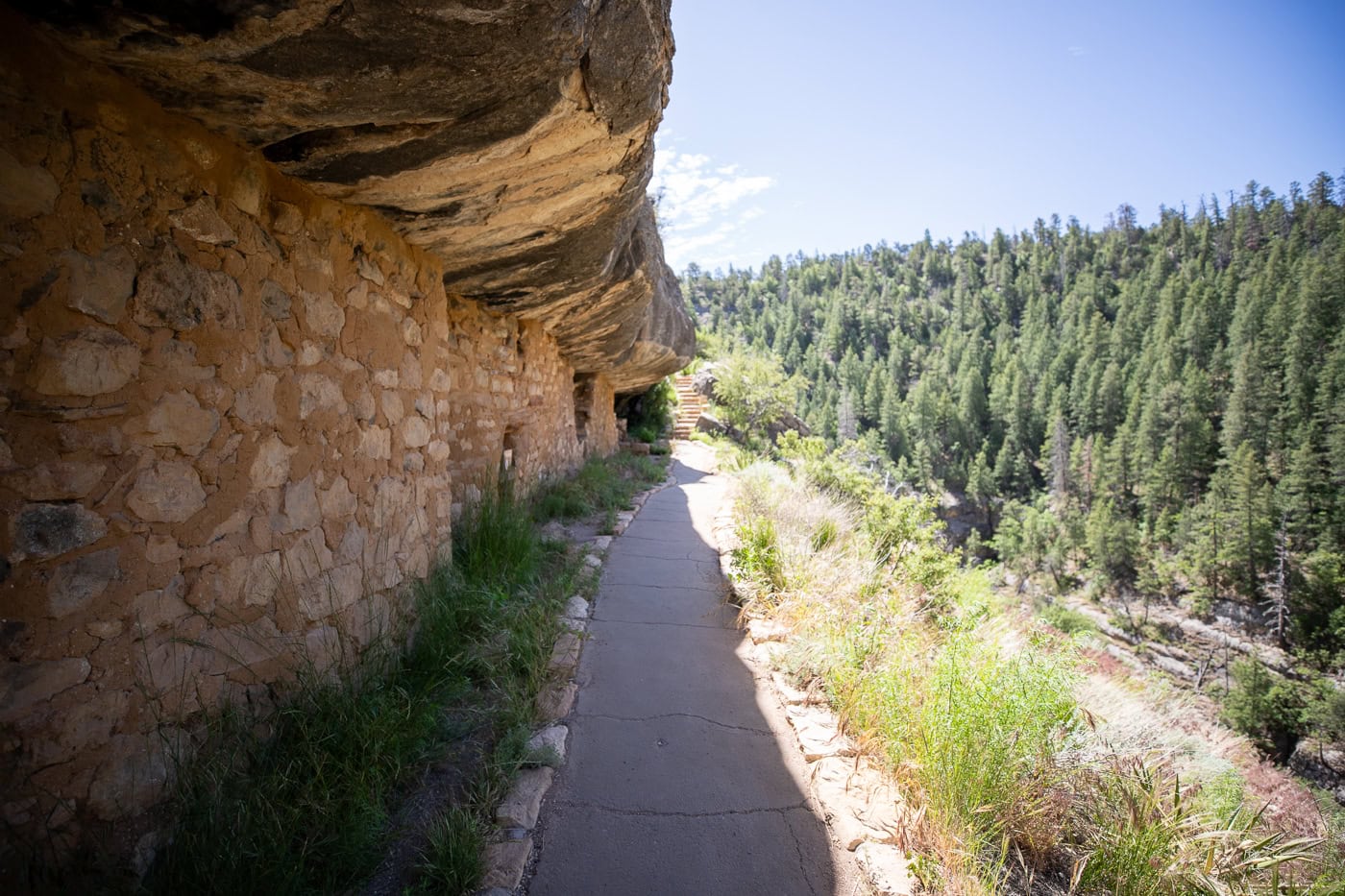 Walnut Canyon National Monument in Flagstaff, Arizona