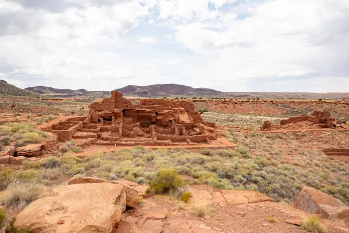 Wupatki National Monument in Flagstaff, Arizona