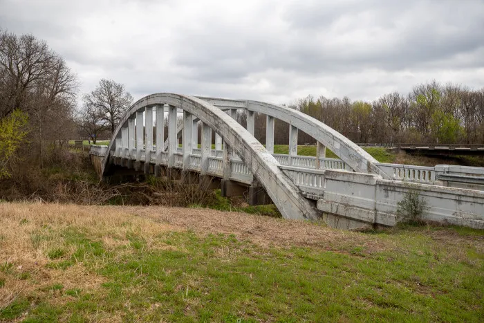 Route 66 Rainbow Bridge in Baxter Springs, Kansas