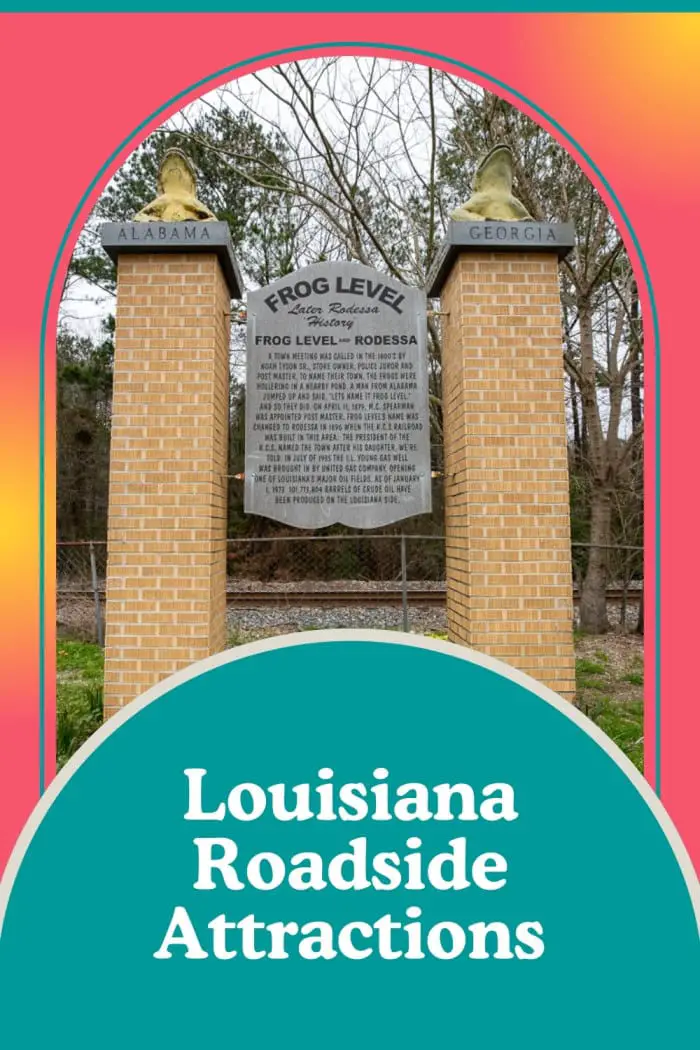 Spice up your road trip with Louisiana’s wackiest roadside attractions! Visit the Abita Mystery House for junkyard art magic, snap pics with a glowing Giant Dalmatian, marvel at massive Tabasco bottles near the hot sauce factory, and step into Mardi Gras World for float-filled fun. Louisiana’s roadside wonders are as vibrant and flavorful as the state itself! #RoadsideAttractions #LouisianaRoadTrip #TravelUSA #LouisianaRoadsideAttractions