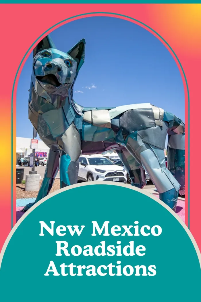 Planning a road trip through New Mexico? Don’t miss these fun and funky roadside attractions! Snap a pic with the World’s Largest Pistachio Nut and the World’s Largest Chile Pepper, meet Teako’s Giants of Hatch, and explore the extraterrestrial charm of Roswell. Plus, cruise Route 66 for even more quirky stops and neon nostalgia. New Mexico’s roadside wonders are as enchanting as the state itself. Start planning your unforgettable adventure today! #RoadsideAttractions #NewMexico #RoadTrip