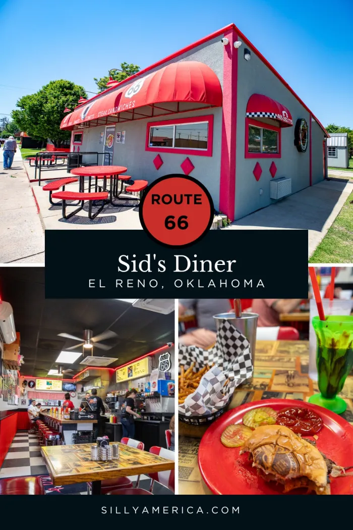 Hungry on Route 66? Make a mouthwatering stop at Sid’s Diner in El Reno, Oklahoma, home of the iconic fried onion burger. This family-owned spot has been flipping burgers for over 50 years and is a must-visit for foodies and road trippers alike. Watch the cooks press paper-thin onions into fresh patties on the grill, creating a savory masterpiece with every bite. Don’t forget the fries, rings, and shake—and check out El Reno’s annual Fried Onion Burger Day Festival! #Route66 #Roadtrip