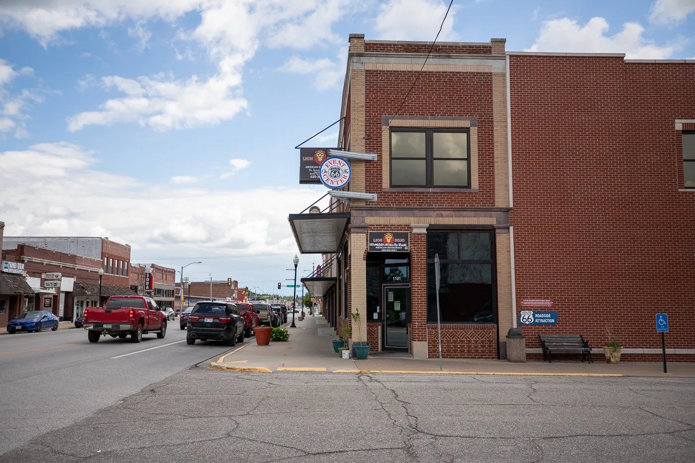 Crowell Bank Building in Baxter Springs, Kansas