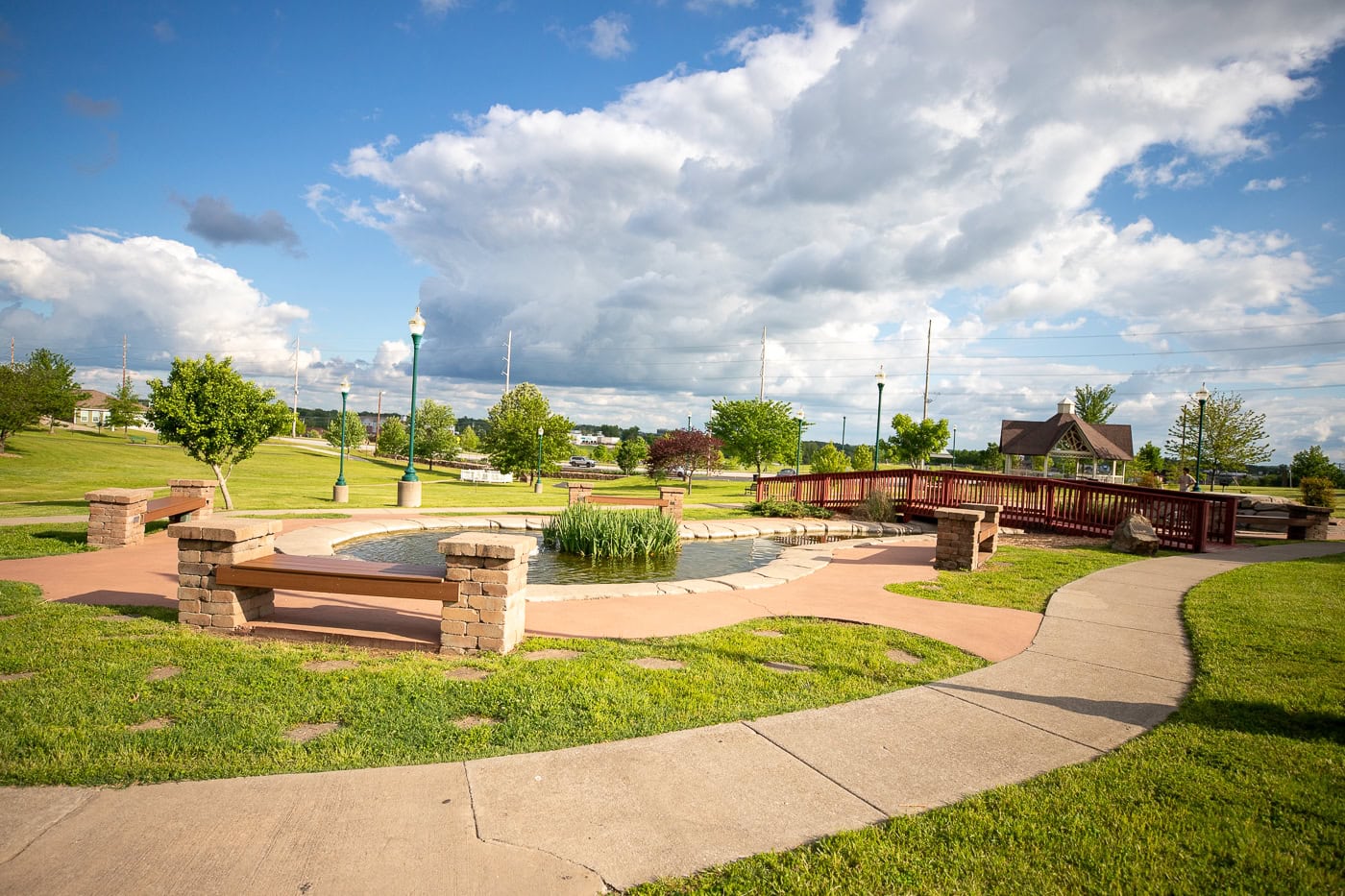 Cunningham Park Tornado Memorial in Joplin, Missouri