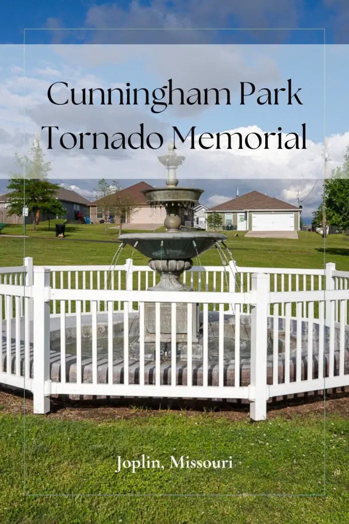 Located in Joplin, Missouri, the Cunningham Park Tornado Memorial honors the victims, volunteers, and children affected by the catastrophic 2011 EF-5 tornado. With four distinct memorials—including the Victims Memorial, Volunteer Tribute, Butterfly Garden, and Children’s Memorial—it offers a powerful space for remembrance and reflection. Stop here on your Route 66 journey to witness the spirit and strength of a town forever changed. #Missouri #JoplinMissouri