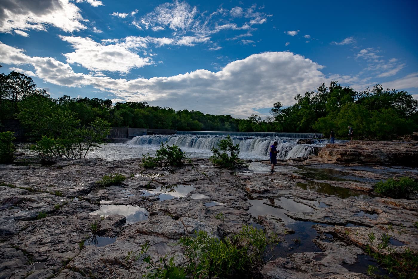 Grand Falls in Joplin, Missouri