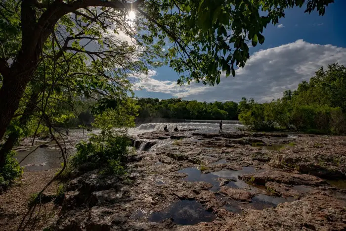 Grand Falls in Joplin, Missouri