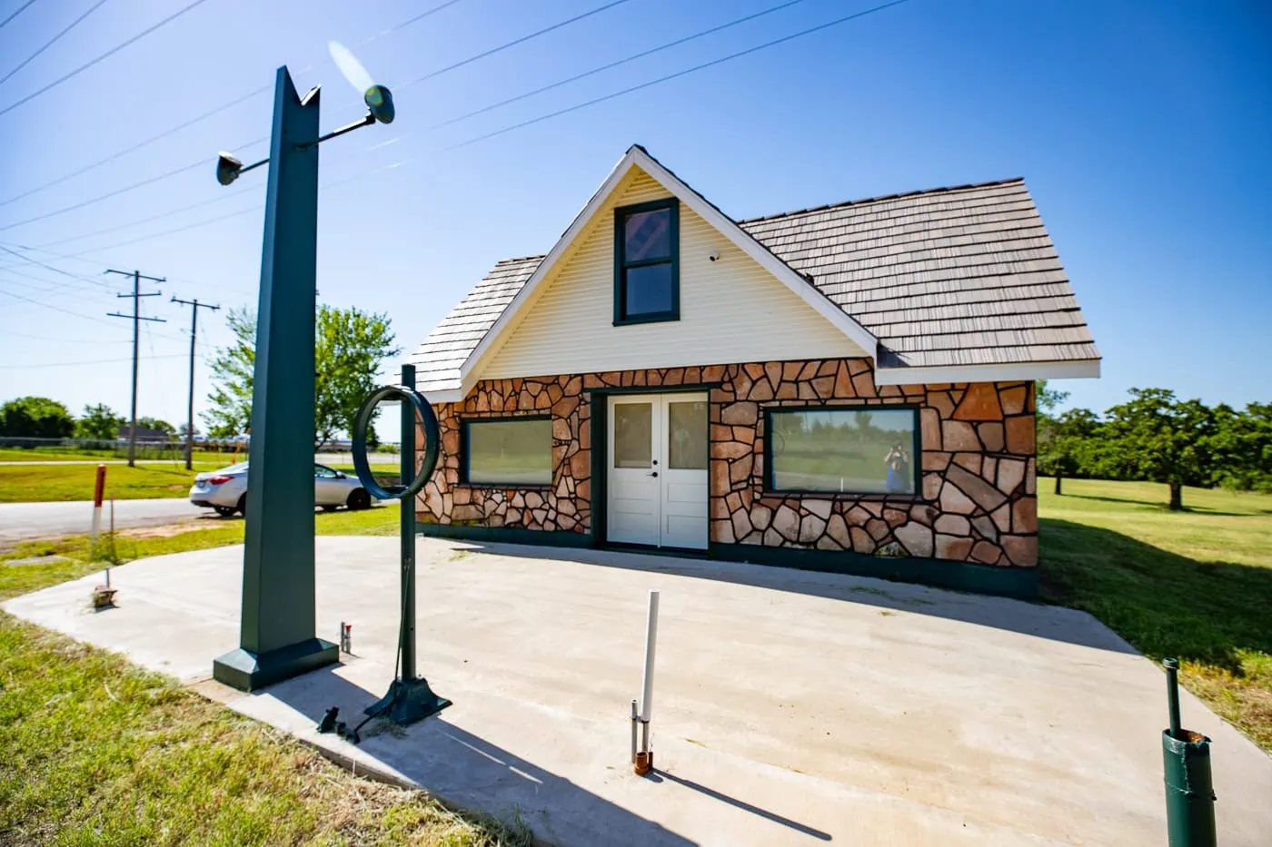Historic Threatt Filling Station Luther Oklahoma 5
