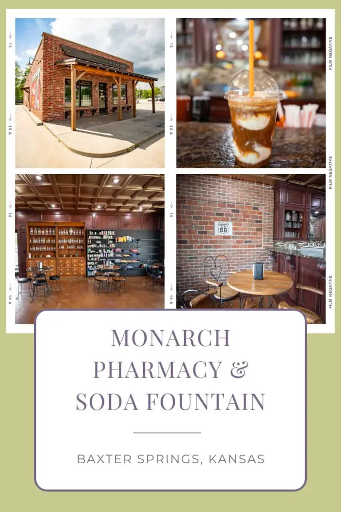 Make a sweet stop in Baxter Springs, Kansas, at Monarch Pharmacy & Soda Fountain—a working pharmacy with old-fashioned charm. Sip on a hand-dipped shake, try a Brown Cow or root beer float, or grab a scoop of Anderson Ice Cream. Opened in 2015, this retro-style spot feels like stepping back in time. Don’t forget to snap a photo with the colorful Coca-Cola murals before you hit the road again! #RoadTrip #Route66