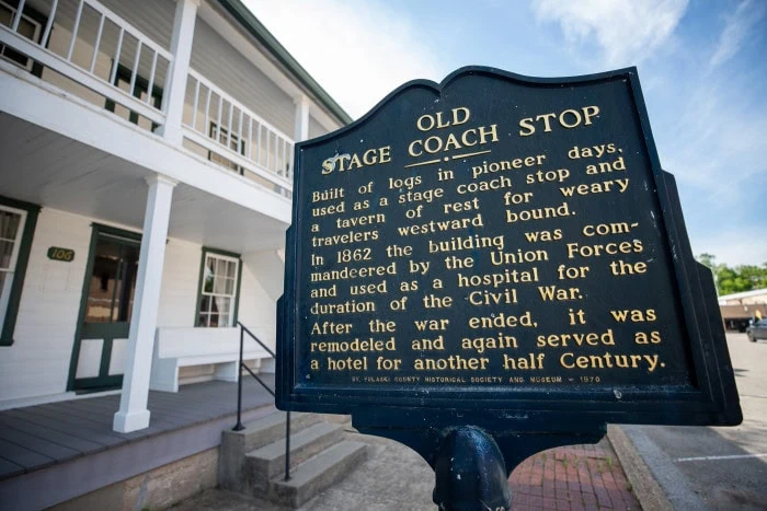 Old Stagecoach Stop in Waynesville, Missouri