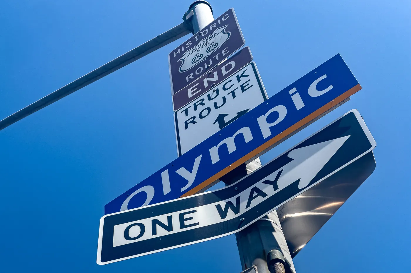 Historic Route 66 End Sign Santa Monica California 4