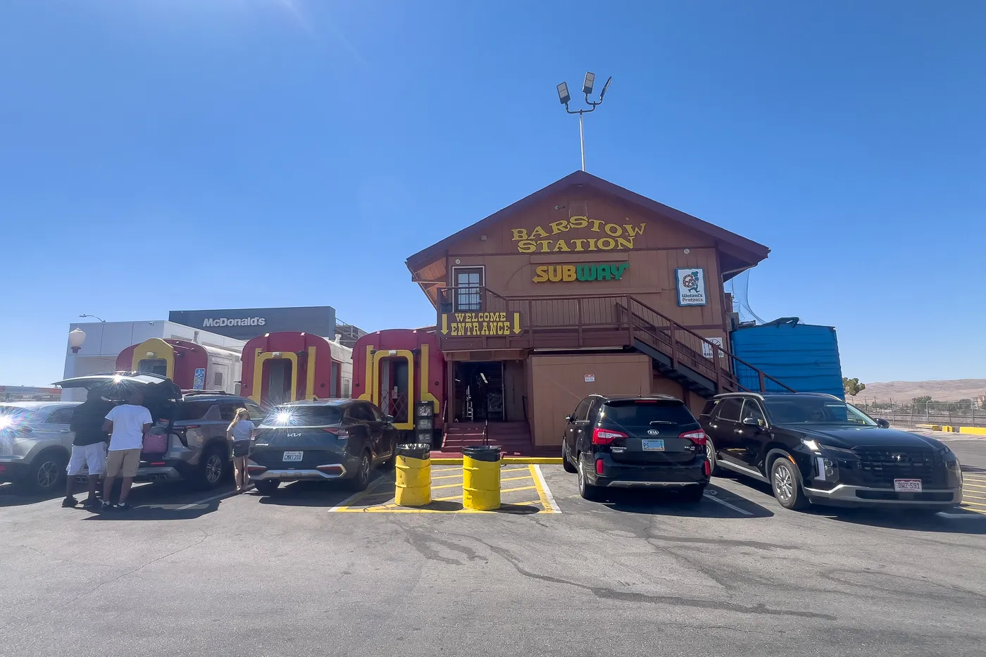 Barstow Station in Barstow, California on Route 66